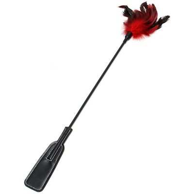 Rimba Double Pleasure Whip - Rouge + Noir Rimba Double Pleasure Whip - Rouge + Noir