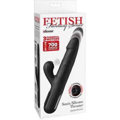 Fetish Fantasy Sonix en Silicone - Vibreur à Poussée Rythmée Fetish Fantasy Sonix en Silicone - Vibreur à Poussée Rythmée