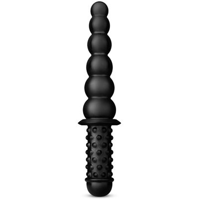 BUTTR Akimbo Dildo Double - Design double face avec perles et texture BUTTR Akimbo Dildo Double - Design double face avec perles et texture
