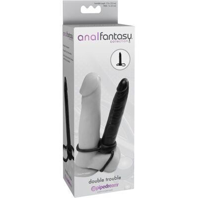 Pipedream Anal Fantasy Double Trouble 15cm - Jouet Anal Pipedream Anal Fantasy Double Trouble 15cm - Jouet Anal
