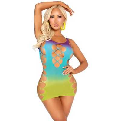 Leg Avenue Mini robe dégradée effet lacets Leg Avenue Mini robe dégradée effet lacets