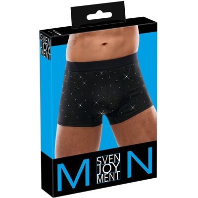 Svenjoyment Boxer moulant avec strass scintillants Svenjoyment Boxer moulant avec strass scintillants