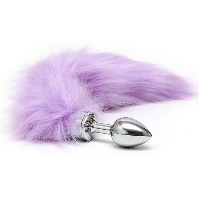Rimba Plug Anal avec Petite Queue Lilas Rimba Plug Anal avec Petite Queue Lilas