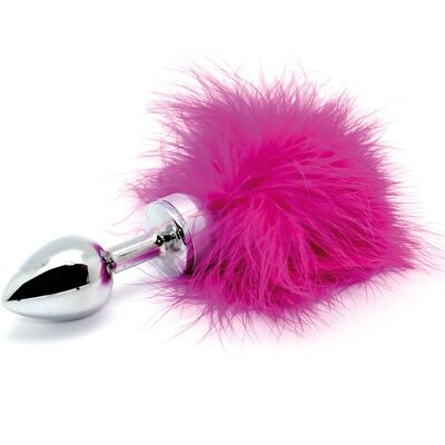 Rimba Plug Rose avec plumes (UNISEX) Rimba Plug Rose avec plumes (UNISEX)