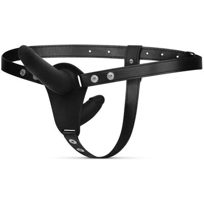EasyToys - Fetish Collection Double-Face - Noir - Godet avec harnais EasyToys - Fetish Collection Double-Face - Noir - Godet avec harnais