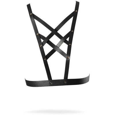 Bijoux Indiscrets Maze Net Cleavage Harness Black Bijoux Indiscrets Maze Net Cleavage Harness Black
