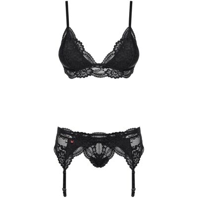 Obsessive 810-SEG set 3 pces black Obsessive 810-SEG set 3 pces black