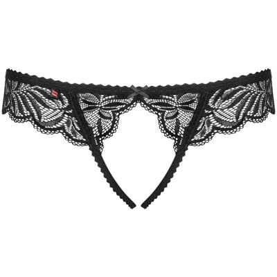 Obsessive Contica String ouvert - Noir Obsessive Contica String ouvert - Noir