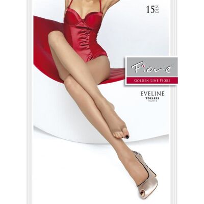 Fiore Eveline Collants 15 DEN - Noir Fiore Eveline Collants 15 DEN - Noir