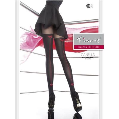 Fiore Canella Collants 40 DEN - Noir Fiore Canella Collants 40 DEN - Noir