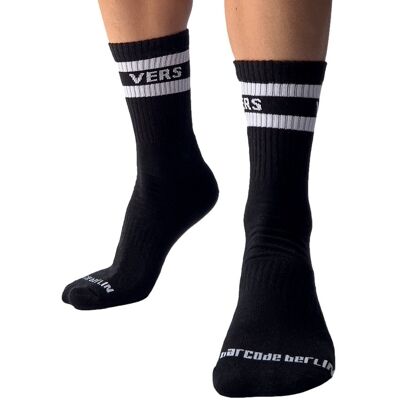 Barcode Berlin Chaussettes Fetish Vers Noires Barcode Berlin Chaussettes Fetish Vers Noires