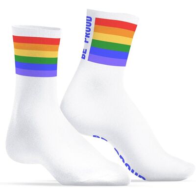 Chaussettes Rainbow Be Proud SneakXX Chaussettes Rainbow Be Proud SneakXX