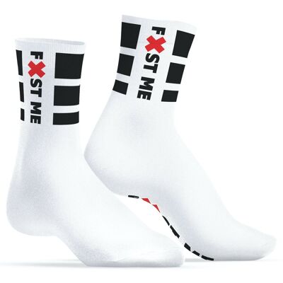 Chaussettes blanches Fist Me SneakXX Chaussettes blanches Fist Me SneakXX