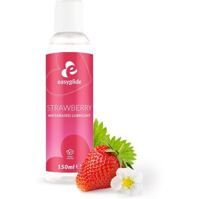 Lubrifiant à base d'eau à la fraise - 150 ml Lubrifiant à base d'eau à la fraise - 150 ml
