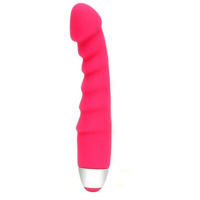 Vibromasseur rechargeable Rimba Palma - Rose - Semi-réaliste - Étanche Vibromasseur rechargeable Rimba Palma - Rose - Semi-réaliste - Étanche