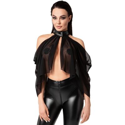 Noir HandMade Bolero Opium F349 en tulle Noir HandMade Bolero Opium F349 en tulle