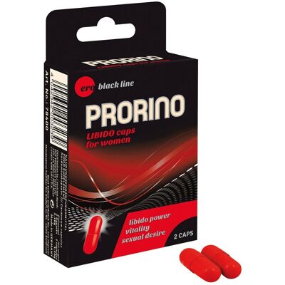 Capsules Libido Femmes Prorino - 2 pièces - Augmentation du Désir Capsules Libido Femmes Prorino - 2 pièces - Augmentation du Désir