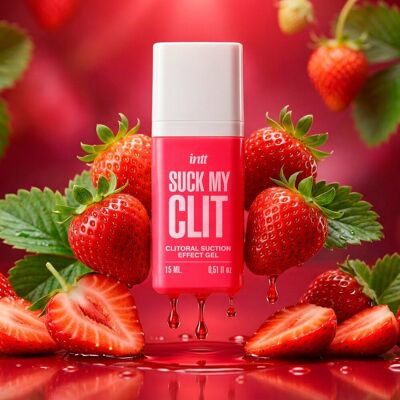 Intt Gel Stimulant Suck My Clit Fraise des Bois - 15 ml Intt Gel Stimulant Suck My Clit Fraise des Bois - 15 ml