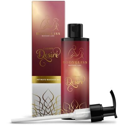 BodyGliss Huile de massage et lubrifiant intime Cherry Desire 150 ml BodyGliss Huile de massage et lubrifiant intime Cherry Desire 150 ml