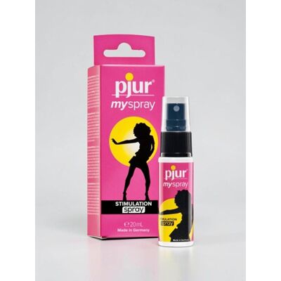 Lubrifiants Pjur Pjur Myspray Spray d'Intimité Pour Femmes - Stimulant, 20 Ml Lubrifiants Pjur Pjur Myspray Spray d'Intimité Pour Femmes - Stimulant, 20 Ml