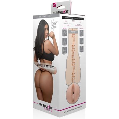 Fleshlight Masturbateur anal réaliste Violet Myers Ahegao en Superskin Fleshlight Masturbateur anal réaliste Violet Myers Ahegao en Superskin