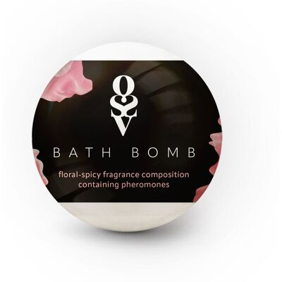 Bombe de Bain Florale Épicée - Boule Effervescente aux Phéromones Bombe de Bain Florale Épicée - Boule Effervescente aux Phéromones
