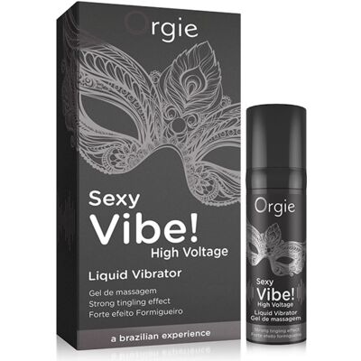 Orgie Haute Tension Gel Vibrant Liquide - Stimulant pour Clitoris Orgie Haute Tension Gel Vibrant Liquide - Stimulant pour Clitoris