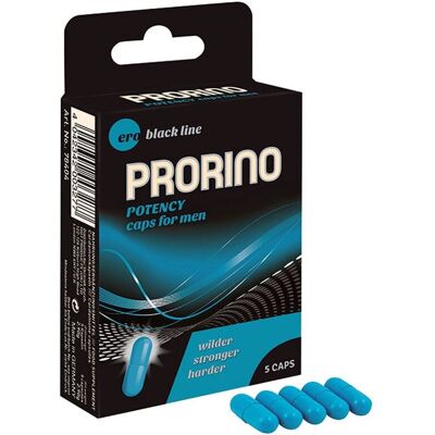 Hot Prorino Men - Meilleure performance et érection - 5 capsules Hot Prorino Men - Meilleure performance et érection - 5 capsules