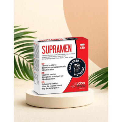 Labophyto Supramen Erection Améliorée - 10 capsules Labophyto Supramen Erection Améliorée - 10 capsules