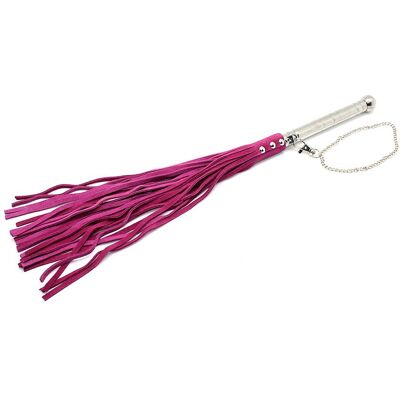 Rimba Fouet cuir 52 cm rose Rimba Fouet cuir 52 cm rose