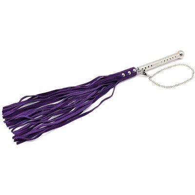 Rimba Fouet cuir 52 cm violet Rimba Fouet cuir 52 cm violet
