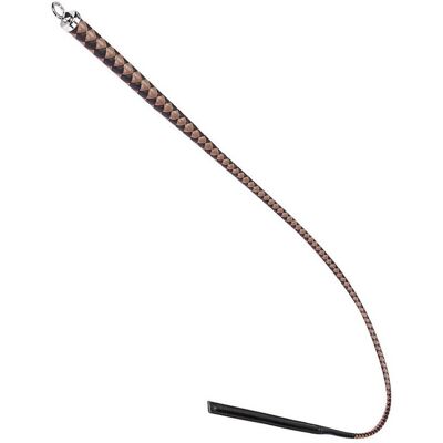 Rise Fouet en cuir fin pour jeux d'impact 1,5 m Rise Fouet en cuir fin pour jeux d'impact 1,5 m