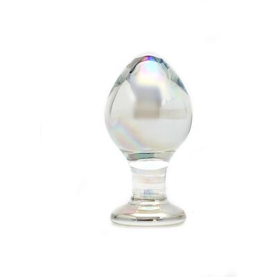 Rimba Zelda - Plug anal en verre translucide - Anal Dildo Rimba Zelda - Plug anal en verre translucide - Anal Dildo