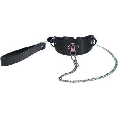 Ouch Collier et Laisse - Collection Venice - Noir Ouch Collier et Laisse - Collection Venice - Noir