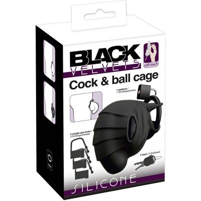 Black Velvets Black Velvets Cock and Ball Cage - Cock and Ball Cage Black Velvets Black Velvets Cock and Ball Cage - Cock and Ball Cage