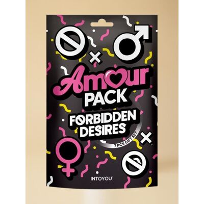 AMOUR PACK Coffret sensualité avec 7 accessoires pour pimenter vos nuits AMOUR PACK Coffret sensualité avec 7 accessoires pour pimenter vos nuits