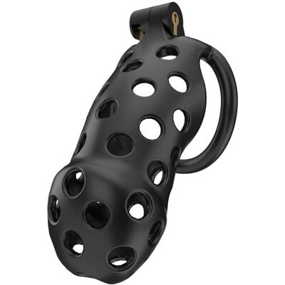 Rimba Cage de Chasteté à Pénis - L - Black - PC03 Rimba Cage de Chasteté à Pénis - L - Black - PC03
