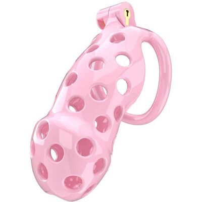 Rimba Cage de Chasteté à Pénis - L - Pink - PC03 Rimba Cage de Chasteté à Pénis - L - Pink - PC03