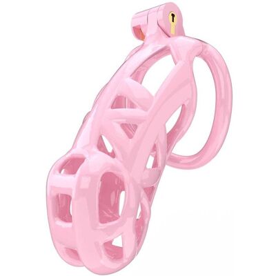 Rimba Cage de Chasteté à Pénis - L - Pink - PC01 Rimba Cage de Chasteté à Pénis - L - Pink - PC01
