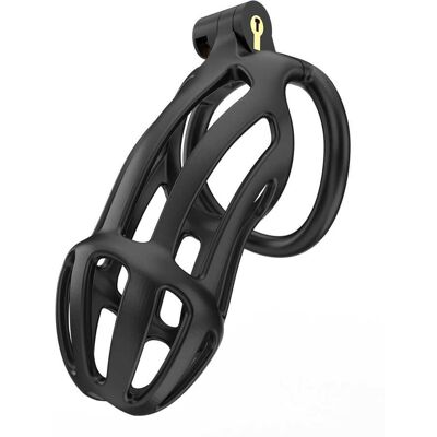 Rimba Cage de Chasteté à Pénis - L - Black - PC02 Rimba Cage de Chasteté à Pénis - L - Black - PC02