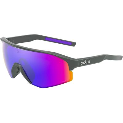 Bollé - Lunettes de soleil - Lightshifter Titanium Matte - Volt Ultraviolet en Nylon - Gris Bollé - Lunettes de soleil - Lightshifter Titanium Matte - Volt Ultraviolet en Nylon - Gris