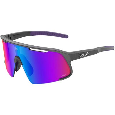 Bollé - Lunettes de soleil - Speedchaser Titanium Matte - Volt Ultraviolet en Nylon - Gris Bollé - Lunettes de soleil - Speedchaser Titanium Matte - Volt Ultraviolet en Nylon - Gris