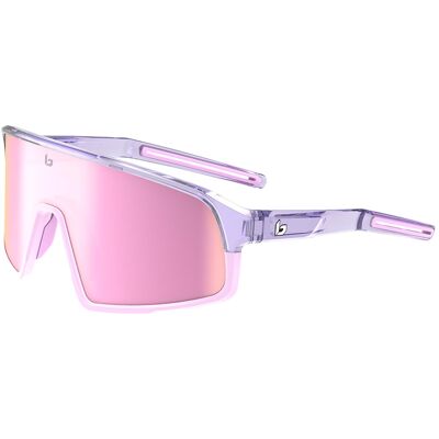 Bollé - Lunettes de soleil - Striver Shield Astro Purple Crystal Pink - Brown Pink en Nylon - Taille M - Violet Bollé - Lunettes de soleil - Striver Shield Astro Purple Crystal Pink - Brown Pink en Nylon - Taille M - Violet