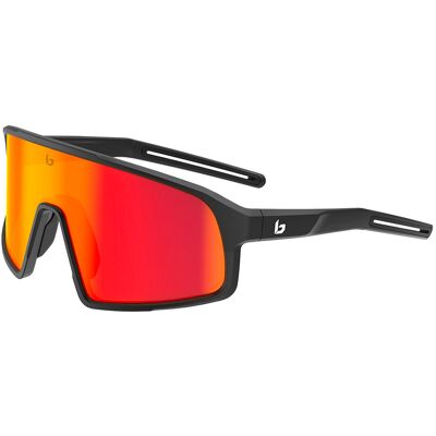 Bollé - Lunettes de soleil - Striver Shield Black Matte - Sunrise en Nylon - Taille M - Noir Bollé - Lunettes de soleil - Striver Shield Black Matte - Sunrise en Nylon - Taille M - Noir
