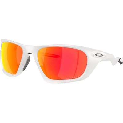 Oakley - Lunettes de soleil polarisantes - Lateralis Matte Vapor Prizm Ruby Polarized - Blanc Oakley - Lunettes de soleil polarisantes - Lateralis Matte Vapor Prizm Ruby Polarized - Blanc