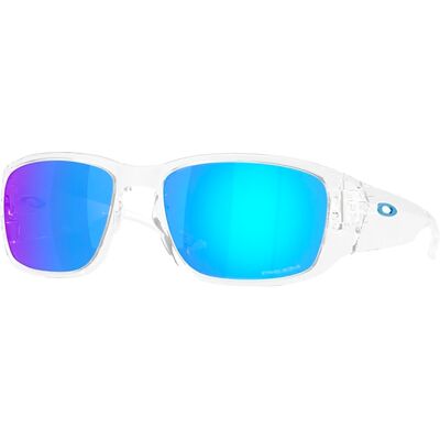Oakley - Lunettes de soleil - Tourniquet Pol Clear Prizm Sapphire - Blanc Oakley - Lunettes de soleil - Tourniquet Pol Clear Prizm Sapphire - Blanc