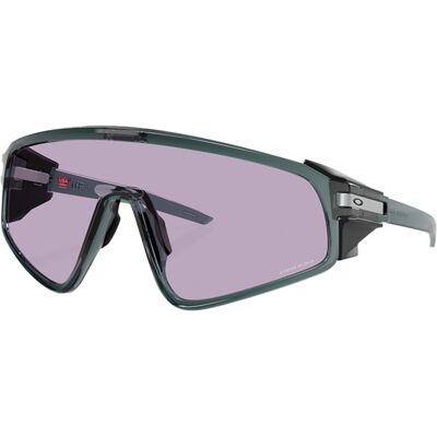 Oakley - Lunettes de soleil - Latch Panel Crystal Black Prizm Slate - Gris Oakley - Lunettes de soleil - Latch Panel Crystal Black Prizm Slate - Gris