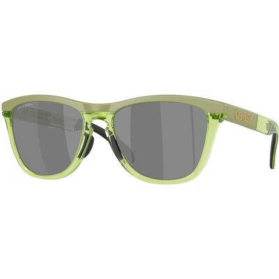 Oakley - Lunettes de soleil polarisantes - Frogskins Range XL Matte Fern/Prizm Black pour Homme - Vert Oakley - Lunettes de soleil polarisantes - Frogskins Range XL Matte Fern/Prizm Black pour Homme - Vert