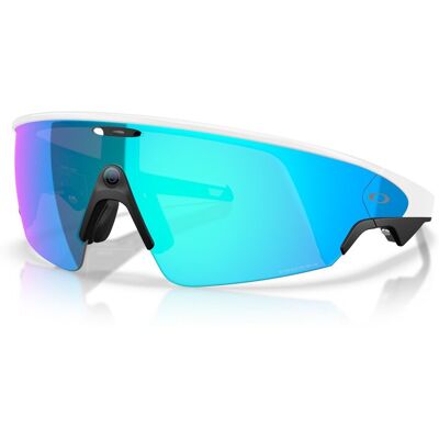 Oakley - Lunettes de soleil connectées - Meta Vanguard White/Prizm Sapphire - Blanc Oakley - Lunettes de soleil connectées - Meta Vanguard White/Prizm Sapphire - Blanc