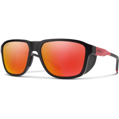 Smith - Lunettes de soleil - Embark Tnf Matte Black / Horizon Red Chromapop Polarized Red Mirror - Noir Smith - Lunettes de soleil - Embark Tnf Matte Black / Horizon Red Chromapop Polarized Red Mirror - Noir